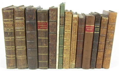 Lot 86 - Scotland, 14 eighteenth century volumes, comprising