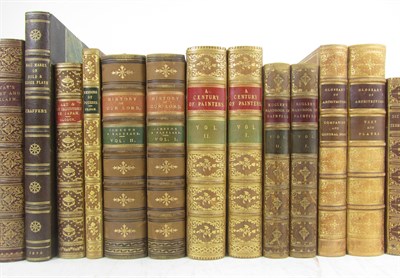 Lot 1 - Bindings - Art reference, handsomely bound, 24 volumes, including