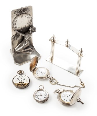 Lot 50 - A collection of seven silver cased pocket watches