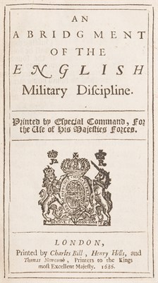 Lot 121 - English military discipline