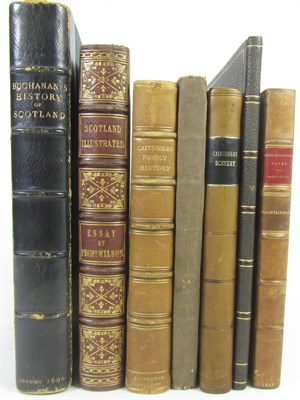 Lot 89 - Scottish history, 7 volumes, including Buchanan, George
