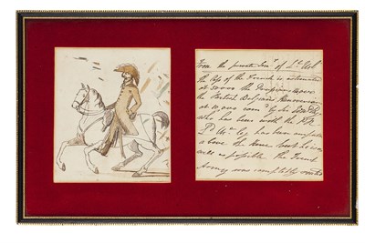 Lot 648 - AUTOGRAPH LETTER: LORD UXBRIDGE AT WATERLOO