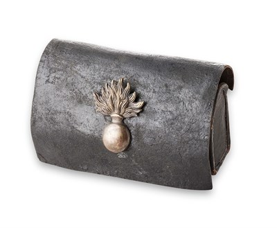 Lot 607 - FRENCH INFANTRY GRENADIER'S CARTRIDGE POUCH