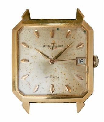 Lot 71 - ULYSSE NARDIN - A gentleman's 18ct gold wrist watch