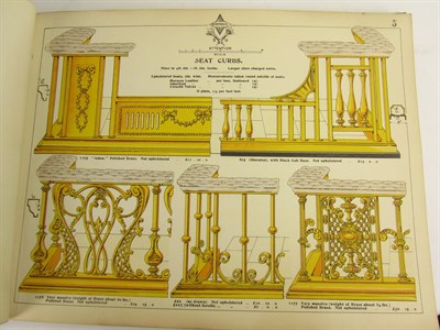 Lot 14 - Cast iron pattern books, a collection of 12 volumes, including Carron Company