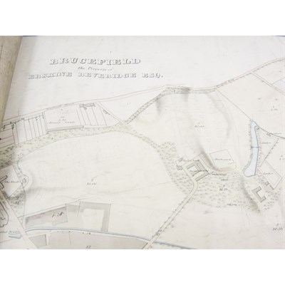 Lot 57 - Manuscript estate plan - Brucefield, [Dunfermline, Fife] - the property of Erskine Beveridge Esq.
