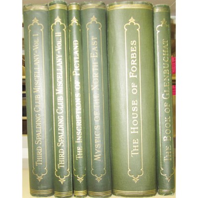 Lot 121 - Spalding - New Spalding Club, 31 volumes, & Third Spalding Club, 15 volumes