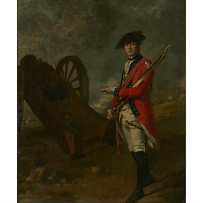 Lot 57 - ATTRIBUTED TO JOHN SINGLETON COPLEY (AMERICAN/BRITISH 1738-1815)