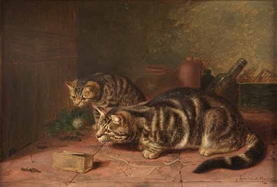 Lot 59 - HORATIO HENRY COULDERY (1832-1893) WAITING IN...