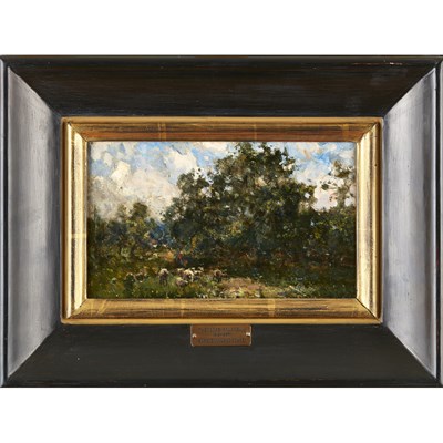 Lot 84 - THEODORE ROUSSEAU (FRENCH 1812-1867)