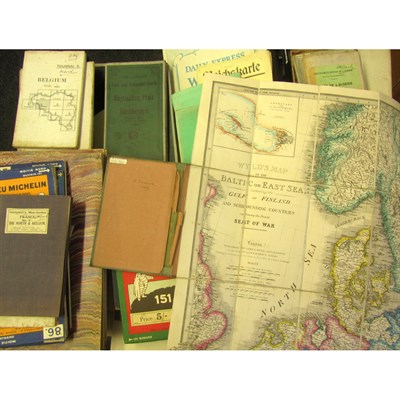 Lot 36 - Folding maps, a quantity, including