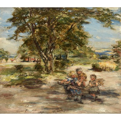 Lot 14 - WILLIAM MCTAGGART R.S.A., R.S.W. (SCOTTISH  1835-1910)