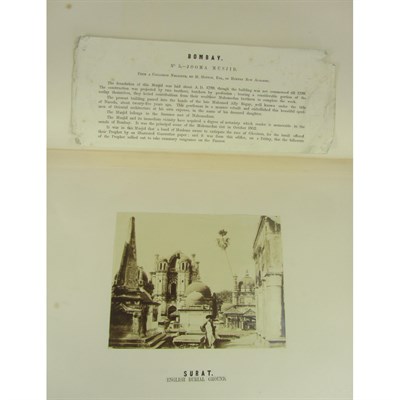 Lot 437 - India - Mumbai - Johnson, William,  William Henderson, A.A. Jacob, and other photographers - Early Photography of India