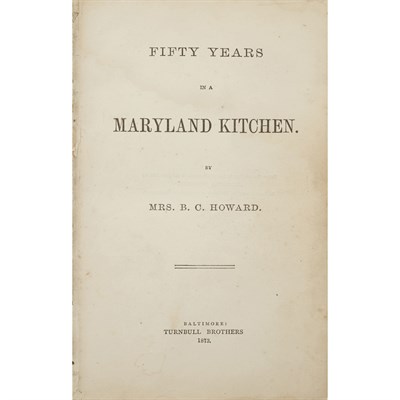 Lot 174 - Cookery, including Howard, Mrs B.C.
