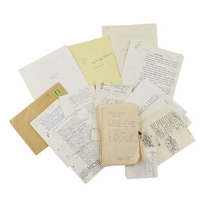 Lot 116 - Brown, George Mackay, a collection of autograph and typescript items, comprising