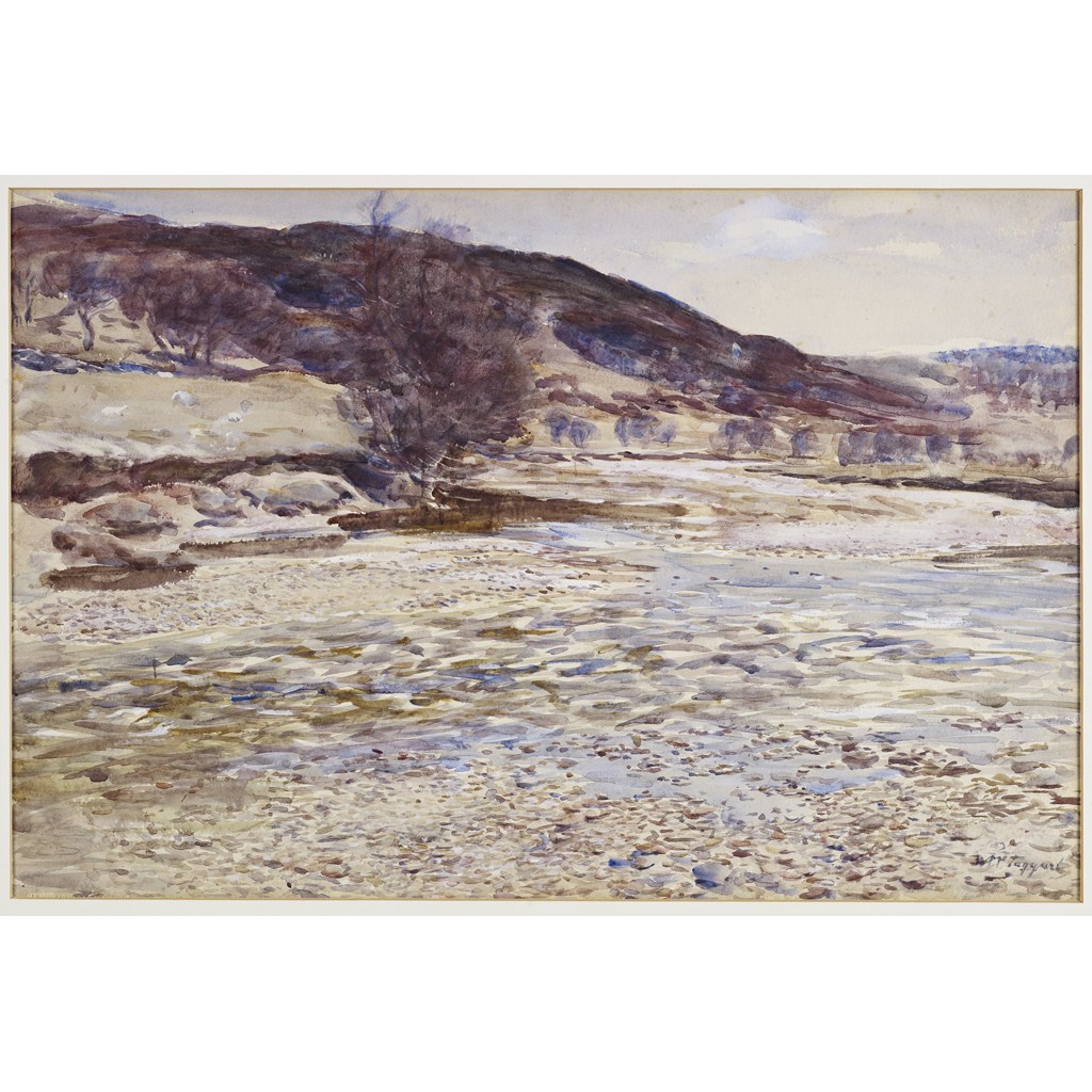 Lot 52 - WILLIAM MCTAGGART R.S.A., R.S.W. (SCOTTISH 1835-1910)