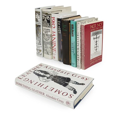 Lot 141 - Gray, Alasdair, James Kelman, Alan Sharpe and Archie Hind, a collection of 21 volumes, including Gray, A.
