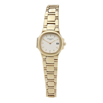 Lot 270 - An 18ct gold wrist watch, Patek Philippe