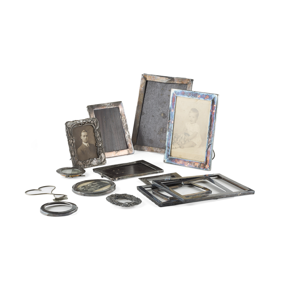 Lot 194 - COLLECTION OF SILVER PHOTOGRAPH FRAMES