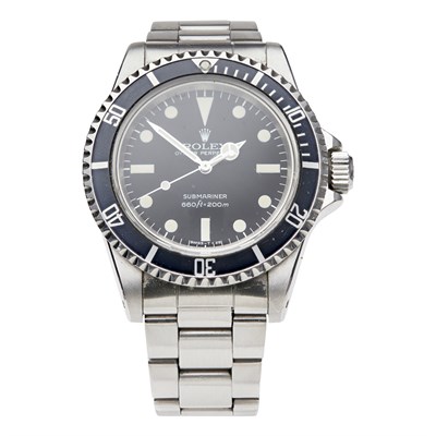 Lot 276 - A gentleman's stainless steel wrist watch, Rolex