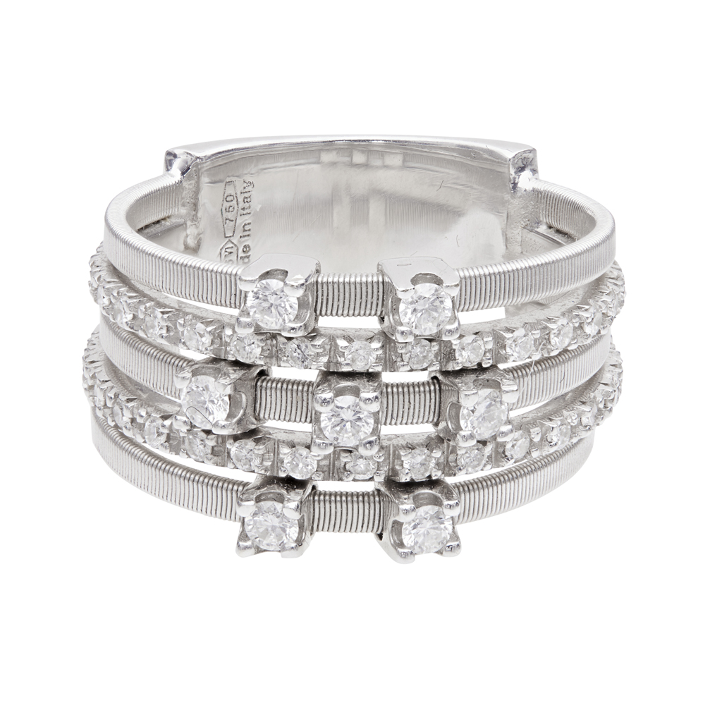 Lot 126 - A diamond set 'Goa' ring, Marco Bicego
