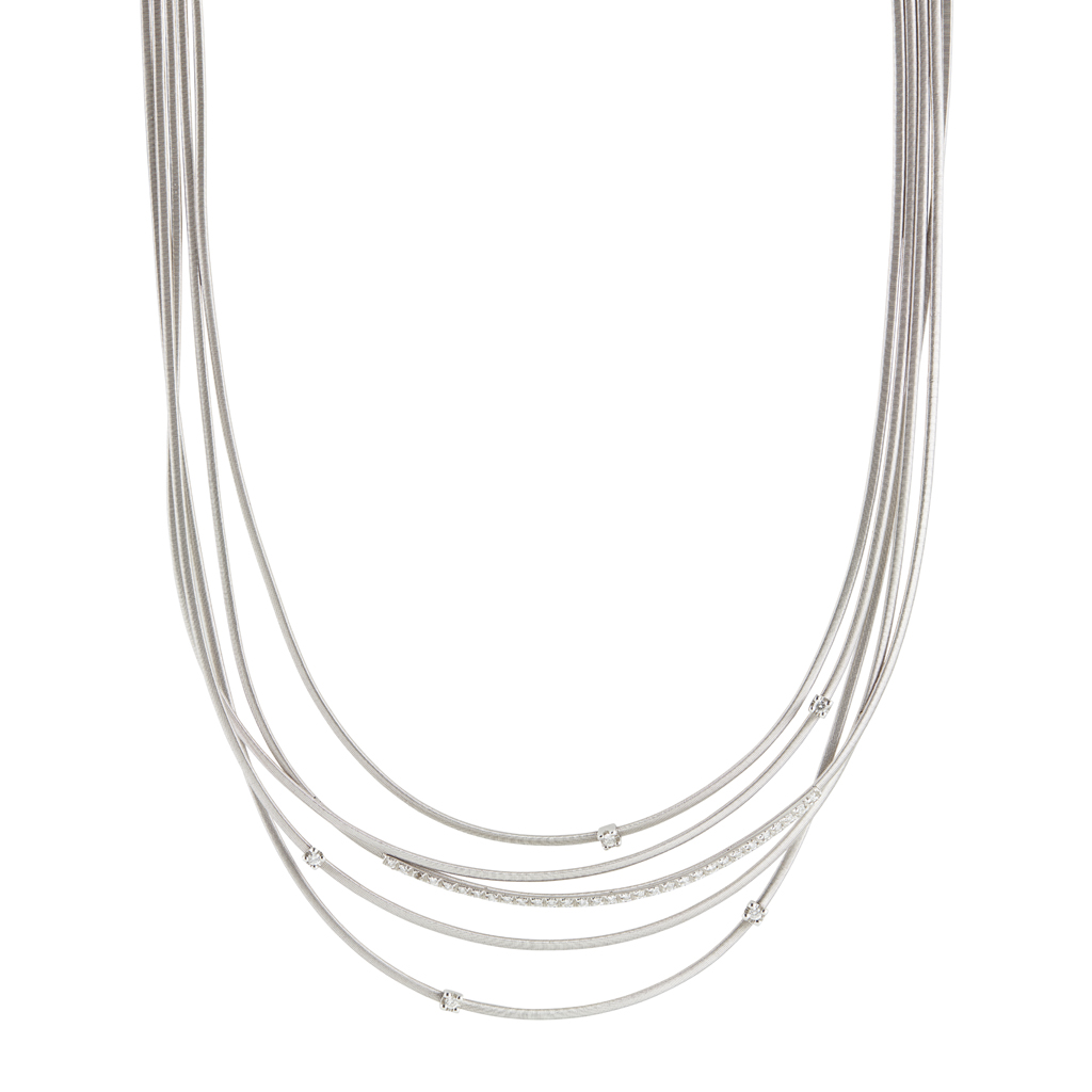 Lot 125 - A diamond set 'Goa' necklace, Marco Bicego