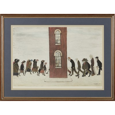 Lot 38 - LAURENCE STEPHEN LOWRY R.A. (BRITISH 1887-1976)