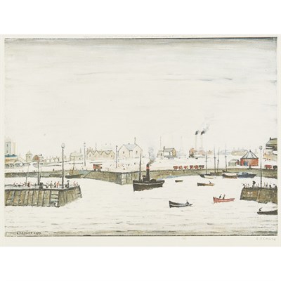 Lot 53 - LAURENCE STEPHEN LOWRY R.A. (BRITISH 1887-1976)