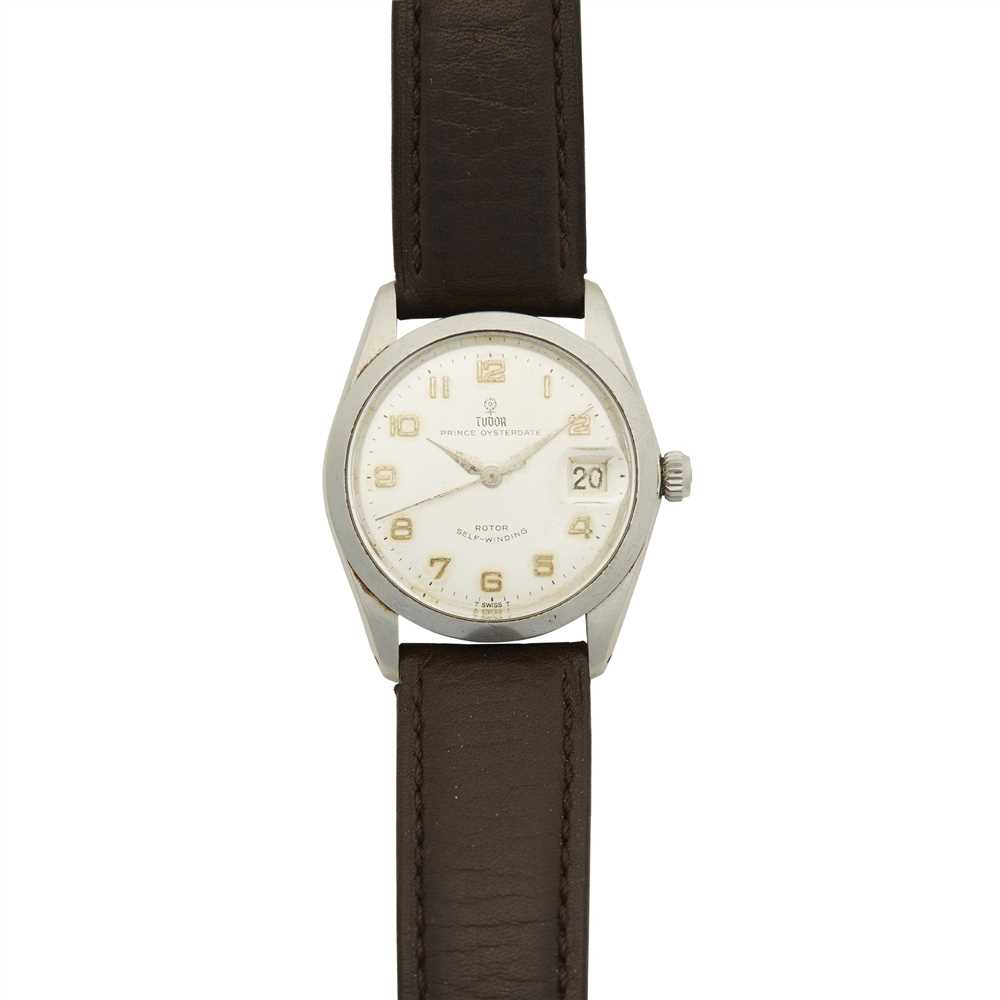 Lot 335 - A stainless steel cased wrist watch, Tudor, Rolex