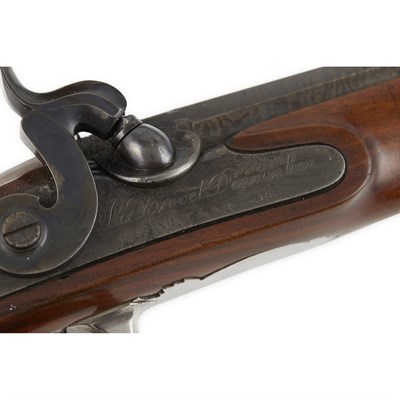 Lot 334 - ROSEWOOD CASED PAIR OF FRENCH TARGET PISTOLS, BRUNEEL À LYON