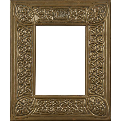 Lot 304 - IONA - A SCOTTISH BRASS PICTURE FRAME