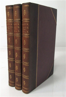 Lot 135 - ALIGHIERI, DANTE, TRANSLATED BY CARY, HENRY FRANCIS