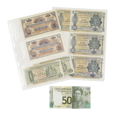 Lot 383 - G.B - Clydesdale Bank - A collection of banknotes