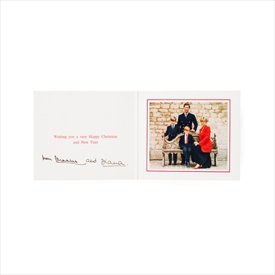 Lot 229 - Diana (1961-1997), Princess of Wales, and H.R.H. Charles, Prince of Wales (1948-)