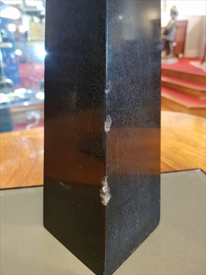 Lot 8 - BASALT AND MARBLE WATERLOO MONUMENT MODEL
