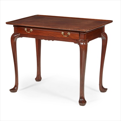Lot 38 - GEORGE II STYLE MAHOGANY SILVER TABLE BY WHYTOCK & REID