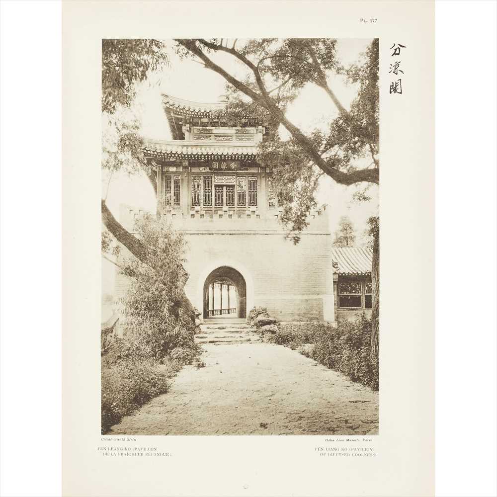 Lot 124 - THE IMPERIAL PALACES OF PEKING BY SIRÉN, OSVALD