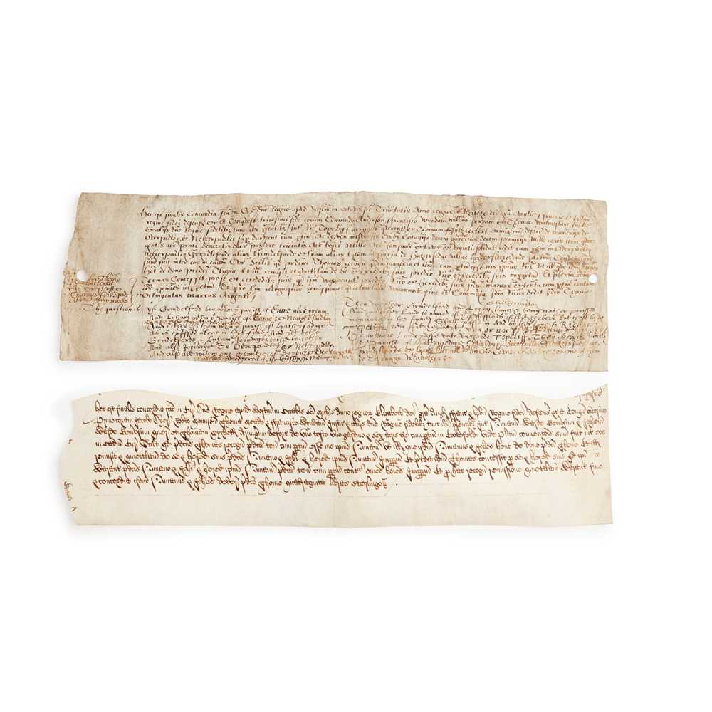Lot 132 - Elizabethan Documents, a collection, including