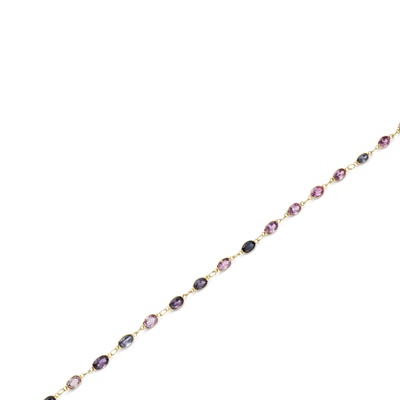 Lot 88 - A spinel necklace