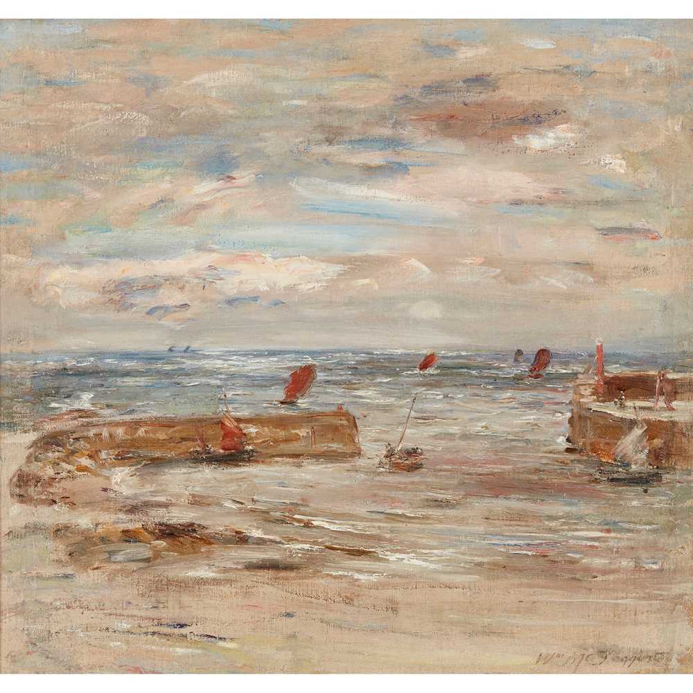 Lot 43 - WILLIAM MCTAGGART R.S.A., R.S.W (SCOTTISH 1835-1910)