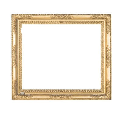 Lot 514 - FOUR GILTWOOD AND GESSO PICTURE FRAMES