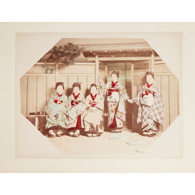 Lot 343 - Japanese Photograph Album