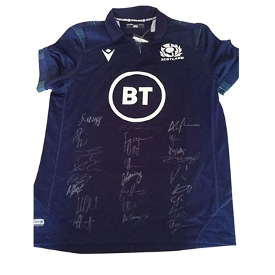 Lot 37 - SIGNED SCOTLAND RUGBY TOP