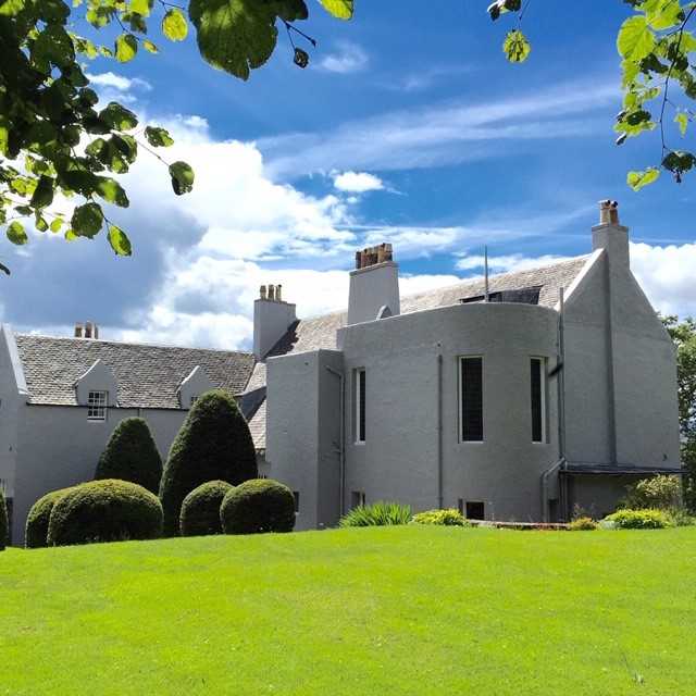Lot 2 - CHAMPAGNE RECEPTION AND DINNER AT CHARLES RENNIE MACKINTOSH'S WINDYHILL HOUSE, KILMACOLM