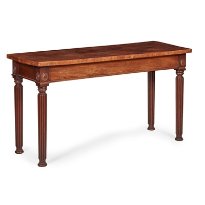 Lot 211 - REGENCY MAHOGANY SIDE TABLE, ATTRIBUTED TO GILLOWS