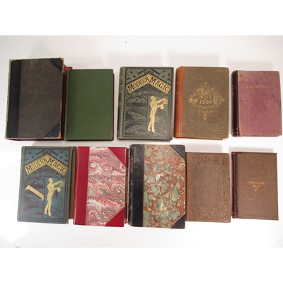 Lot 173 - 19th Century Magic and related, 10 volumes, comprising