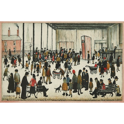 Lot 7 - LAURENCE STEPHEN LOWRY R.A. (BRITISH 1887-1976)