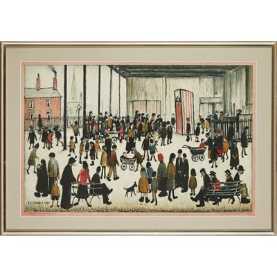 Lot 7 - LAURENCE STEPHEN LOWRY R.A. (BRITISH 1887-1976)