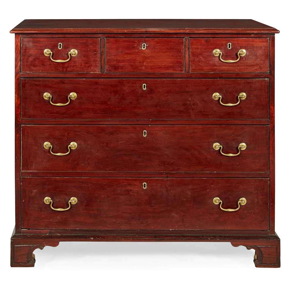 Lot 90 - SCOTTISH GEORGE III MAHOGANY CHEST OF DRAWERS, ATTRIBUTED TO WILLIAM BRODIE