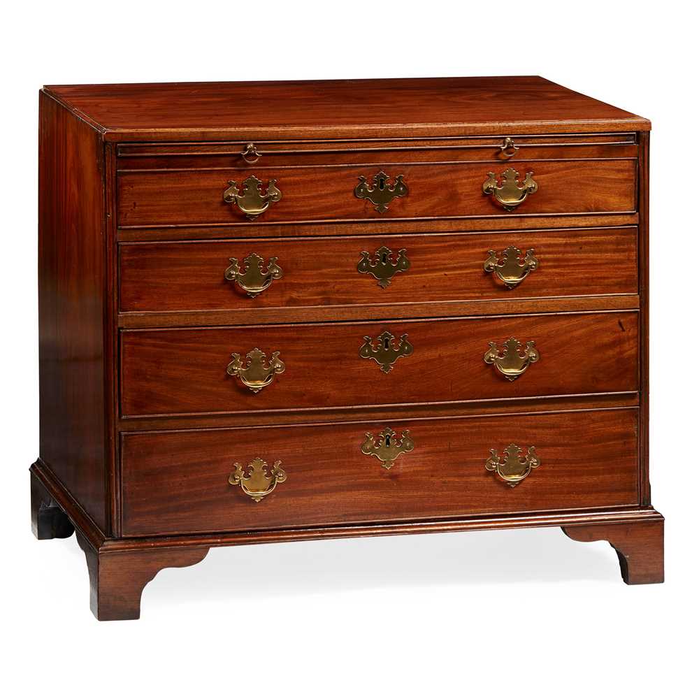 Lot 182 - EARLY GEORGE III MAHOGANY BACHELOR'S CHEST OF DRAWERS